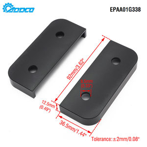 ADDCO - EPMAN Cache d'alignement du palier central d'arbre de transmission pour VW Golf 7/8 R <span class=keywords><strong>Arteon</strong></span> R Audi S3 RS3, Kit noir anodisé EPAA01G338 - Product Image 5