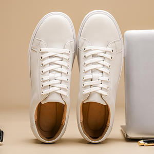 Zapatos Casuales de Skateboard para Hombre, de Cuero Genuino, Antideslizantes, Ligeros, para Caminar, Primavera, OEM, Venta al Por Mayor del Fabricante - Product Image 5