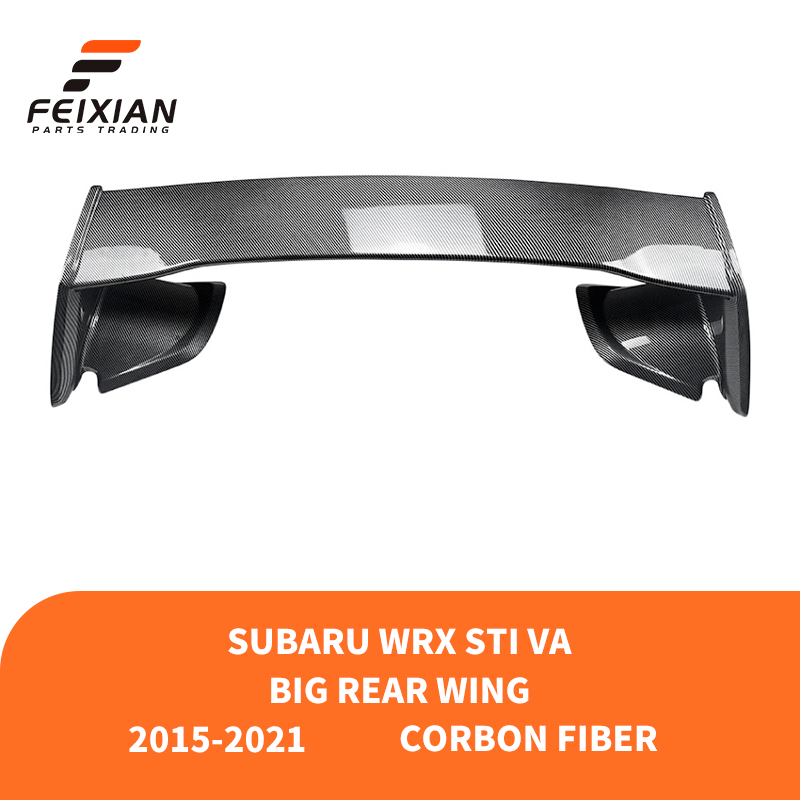 Wrx sti va rear wing carbon fiber pattern [2015-2021]]