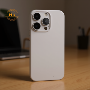 Carcasa Trasera de Titanio Natural con Soporte Metálico y Lente para iPhone 16 Pro Max - Product Image 3