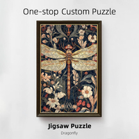 Grosir 500 1000 Pcs Puzzle Edukasi Kustom dengan Kotak Karton untuk Dewasa