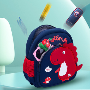Zaino per Bambini Dinosauro Durevole Non Tossico Leggero Impermeabile per <span class=keywords><strong>Asilo</strong></span> Nido Regalo di Natale per Bambini e Bambine - Product Image 6