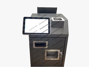 Tốc độ cao Tự động làm việc tự phục vụ tiền giấy & đồng xu thay đổi tiền mặt xử lý máy thanh toán kiosk cho cửa hàng bán lẻ - Product Image 3