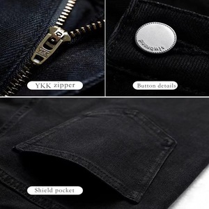 <span class=keywords><strong>AMENO</strong></span> Jeans décontractés à poches pour femmes de haute qualité pour l'automne - Product Image 2