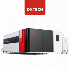 Machine de découpe laser à fibre 4020 6 kW 3 kW entièrement fermée avec table d'échange automatique pour tôles et plaques en acier au carbone - Product Image 2