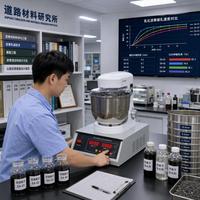Digital Emulsified Asphalt Breaking Rate Test Mixer Laboratory Emulsion Aggregate Coating Uniformity Equipment