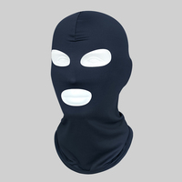 Cagoule de moto 3 trous avec logo au design personnalisé Masque de ski complet Cagoule légère en tissu respirant et doux Masque de ski