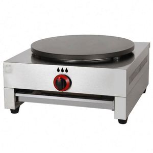 Mini-appareil de restauration professionnel : Machine électrique double tête pour la préparation de crêpes, Plaque de cuisson professionnelle à crêpes à tête unique - Product Image 4