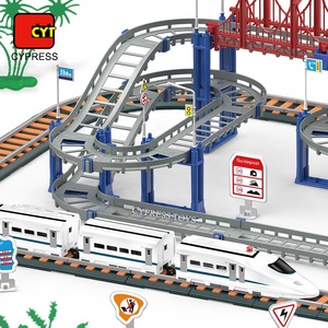 Nuovo Stile <span class=keywords><strong>Pista</strong></span> per Auto Giocattolo, Set <span class=keywords><strong>Pista</strong></span> da Corsa con Treno per Bambini con Suoni - Product Image 2