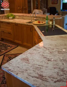 לוחות גרניט צהובים shivakashi זהב עבור משטחי וצמרות מטבח - Product Image 1