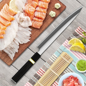 Mango octogonal japonés de 10 pulgadas de alto carbono 7cr17 acero salmón yanagiba sushi cuchillos sashimi cuchillo <span class=keywords><strong>comprar</strong></span> para restaurante - Product Image 4