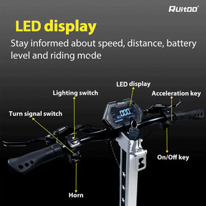 Patinete Eléctrico Ruitoo T3max de Doble Motor, Patinete Genial Más Vendido para Adultos, Patinete T3max - Product Image 3