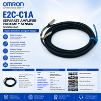Penjual Emas OMR E2C-C1A Sensor Kedekatan Amplifier Terpisah Kepala Sensor 5.4 Terlindungi Jarak Penginderaan 1mm Kabel 3M Tersedia di Stok