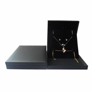 Caja de Embalaje para Joyería al por Mayor de Fábrica con Logotipo, Caja de Joyería Grande de Alta Gama y Elegancia, Caja de Almacenamiento para Conjuntos de Joyería - Product Image 4