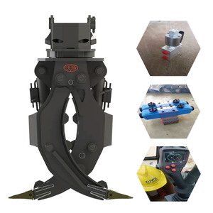 Double cylindre hydraulique XUVOL Diesel Powered Forest Tools Nouveau grappin <span class=keywords><strong>à</strong></span> bûches <span class=keywords><strong>à</strong></span> contrôle électronique - Product Image 2