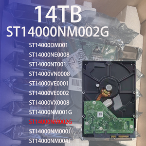 Disco Duro Interno Empresarial ST14000NM002G de 14 TB, 7200 RPM, 256 MB de Caché, SATA 6 Gb/s, 3.5 Pulgadas, para Servidor de Centro de Datos - Product Image 1