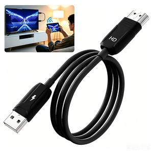 Émetteur-récepteur HDMI sans fil, sortie 1080P, câble de mise en miroir HD sans fil facile et portable pour IOS/Android/<span class=keywords><strong>Mac</strong></span> <span class=keywords><strong>OS</strong></span>/Win10/11 et versions ultérieures - Product Image 1