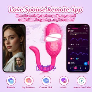 Vibrador Portátil con Control Remoto por Aplicación, Juguetes Sexuales <span class=keywords><strong>para</strong></span> Mujeres, Huevo Vibrador con 9 Modos, Estimulación Dual del Clítoris - Product Image 4