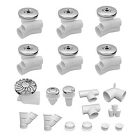 Pièces pour baignoire et spa, ensemble complet de composants d'eau pour hydromassage, pièces de plomberie