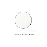 Applique murale moderne à 1 lumière avec base en laiton et globe en albâtre naturel minimaliste pour salon et chambre
