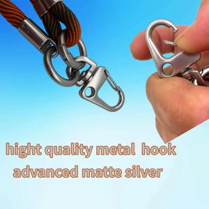 8mm調節可能なポリエステルストラップダブルバックルとフック付きDIY電話ケースバッグカメラネックレスまたはロープ用ウォーターカップストラップ - Product Image 2