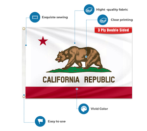 Drapeau National de l'<span class=keywords><strong>Allemagne</strong></span> 90x150cm 3x5 Ft Taille 100% Polyester Drapeau National Drapeau Brodé - Product Image 4