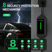 Chargeur EV portable 16A 3,5 kW Tesla, nouvelle conception, charge de véhicules électriques AC, certifié CE RoHS, étanche IP55, utilisation domestique et extérieure