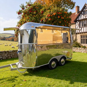 Cuisine mobile de <span class=keywords><strong>restaurant</strong></span>, remorque alimentaire, desserts, crêpes, beignets, popcorn, bonbons, camions de nourriture à vendre en Chine - Product Image 1