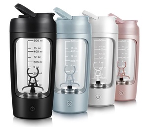 USB Rechargeable Electric for <strong>Shaker</strong> Bottle 600ml Capacity PS Material Gym Use Vortex Mixer Protein <strong>Shaker</strong> Direct Drinking Straw - Product Image 2