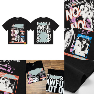 Hot Sale Top Quality THAT'S a AWFUL LOT of COUGH SYRUP Shirts Designer Brand Scannable Print Short Sleeved T-Shirts for Men - Product Image 1