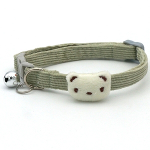 <span class=keywords><strong>Collar</strong></span> de Pana Ajustable de Nailon para Mascotas, <span class=keywords><strong>Collar</strong></span> Colorido Barato para Perros Pequeños, Gatos, Panda - Product Image 5