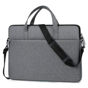 Sacoche d'ordinateur portable étanche, mallette d'affaires durable et légère, sac à bandoulière, style simple, portable, personnalisable et mallette - Product Image 4