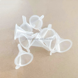 Atacado semi-transparente plástico PP material mini funil para cosméticos líquidos, perfume, óleos - Product Image 6