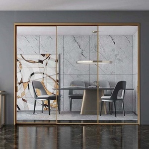 <span class=keywords><strong>Porta</strong></span> <span class=keywords><strong>Scorrevole</strong></span> in Alluminio Laminato Personalizzabile Zeyi, Moderna e Impermeabile, per Terrazze Residenziali e Appartamenti - Product Image 1