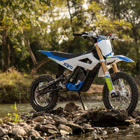 Moto électrique tout-terrain KAYO eJC-Mini avec freins à disque avant et arrière pour une conduite sécurisée des adolescents