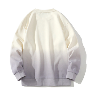 Pull dégradé pour homme, col rond, printemps et automne, nouvelle collection 2025, confortable, respirant, élégant et tendance - Product Image 2