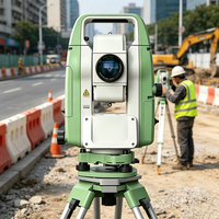 TS03 Manual Total Station 500m Reflectorless High Precision Construction Surveying Instrument IP66 Laser Plummet Total Station
