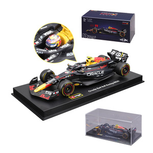 20243 RB20 Prodotto su Licenza Red Bull Burago 2024 <span class=keywords><strong>F1</strong></span> <span class=keywords><strong>1</strong></span>:43 (Con Casco) Modello di Auto in Lega di Simulazione <span class=keywords><strong>1</strong></span># 11# - Product Image 5