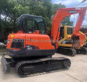 รถขุดขนาดเล็ก 6 ตัน มือสอง ยี่ห้อ Doosan รุ่น DX60 ปี 2023 กำลัง 98 กิโลวัตต์ ความจุบุ้งกี๋ 0.5 ลูกบาศก์เมตร ระบบไฮดรอลิก - Product Image 5