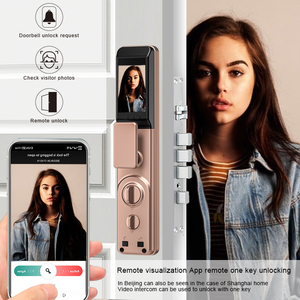 Cerradura Inteligente de Seguridad para el Hogar de <span class=keywords><strong>Nueva</strong></span> Generación UEMON, Smartlife IPS Bar, Huella Dactilar Biométrica, Reconocimiento Facial 3D, Control por Aplicación Android, Plástico - Product Image 6