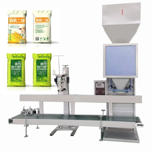 Tự động hạt gạo hạt đường túi Đậu máy đóng gói + khâu may niêm phong máy + Trọng lượng túi vỗ tay thiết bị - Product Image 3