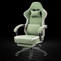 Chaise de jeu inclinable réglable en cuir de qualité supérieure pour ordinateur, bureau à domicile, dortoir, e-sport, compétition, 942, base 5 étoiles, moderne