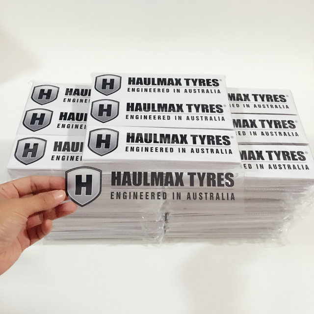 Custom Clear UV Printed Vinyl Stickers Logo Highly Transparent Waterproof Die Cut Branding Business Promotion