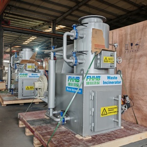 Lò đốt rác di động không khói, lò đốt chất thải y tế bệnh viện, lò nhiệt phân chất thải công nghiệp - Product Image 6