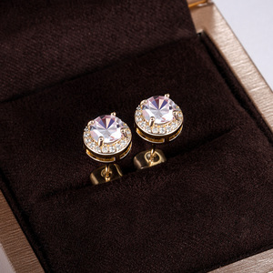 Orecchini creativi da donna, stile moderno da ufficio, gioielli scintillanti per le orecchie - Product Image 5