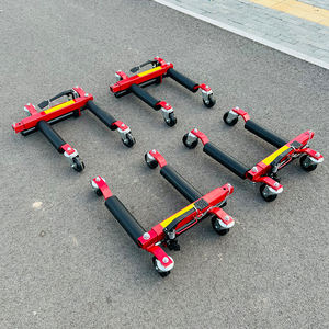 12 pouces Positionnement de véhicule hydraulique Go Jack 680kg Wheel Skate Car Dolly avec rouleaux en aluminium - Product Image 6