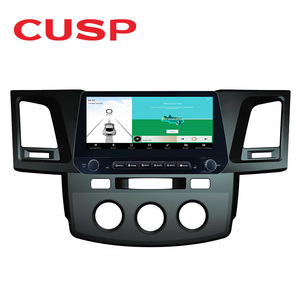 Hot Sales Monitor Do Carro <span class=keywords><strong>Android</strong></span> Auto 4 + 32G Sistema Estéreo de Rádio Do Carro Para TOYOTA Hilux 2007-2014 Multimídia Navegação Carpa camada - Product Image 3