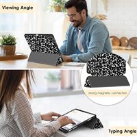 Smart Slim Trifold Stand Soft Case pour iPad Air 13 Inch Case M2 2024, pour iPad Pro 12.9 Inch Case