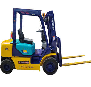 Utilisé pour le chariot élévateur diesel FD25-14 de 5 tonnes avec une longueur de fourche de 1200 mm, une largeur de fourche de 125 mm, un moteur diesel, construction japonaise d'origine - Product Image 1