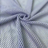 Tela de Malla Transpirable 100% Poliéster, Ecológica, Antiestática, con Diseño a Cuadros, Ligera y Resistente a Desgarros, para Sofás, Bolsos y Ropa de Niñas